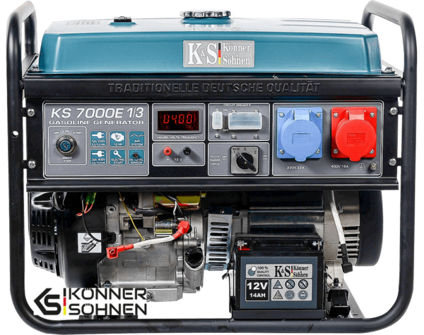 Gasoline generator KS 7000E 1/3