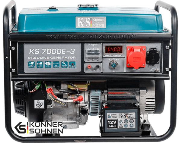 Gasoline generator KS 7000E-3