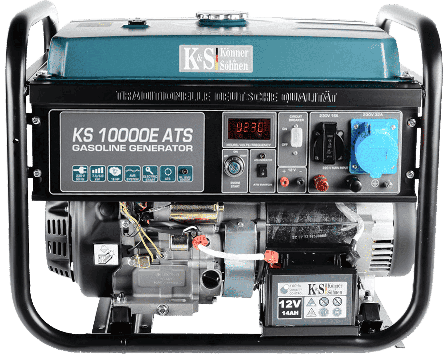 Generateur a Essence et Auto KS 10000E ATS - KONNER & SONHEN 10000E-ATS