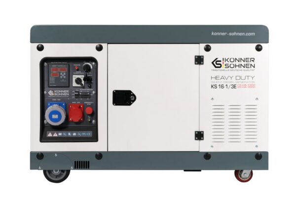Kahesilindriline diiselgeneraator KS 16-1/3E