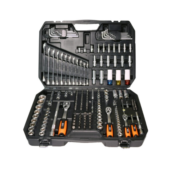 Gson 1/4”, 3/8” ja 1/2” 176-osaline padrunvõtmete komplekt