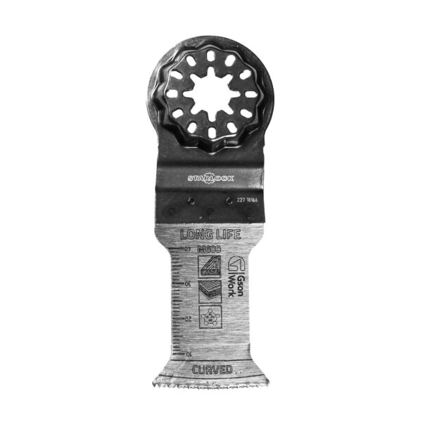 Multiblade Starlock saeleht, kumer, puidule, 5tk - Image 2