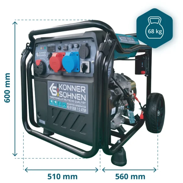 Invertergeneraator KS 8100iE 1/3 ATSR - Image 11