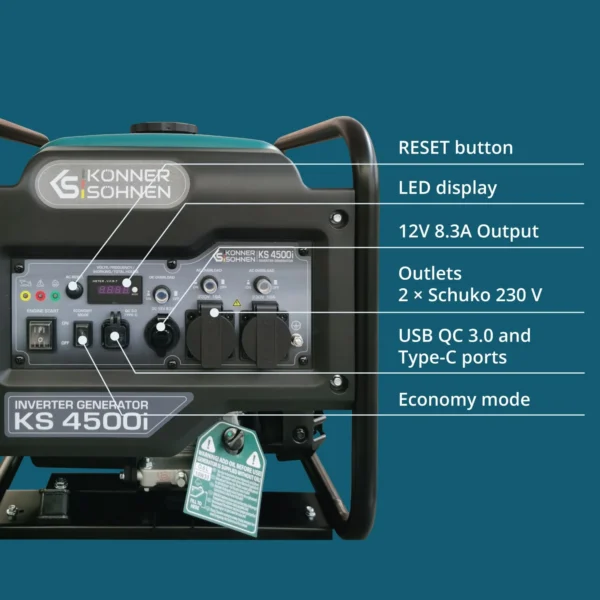 Invertergeneraator KS 4500i - Image 11