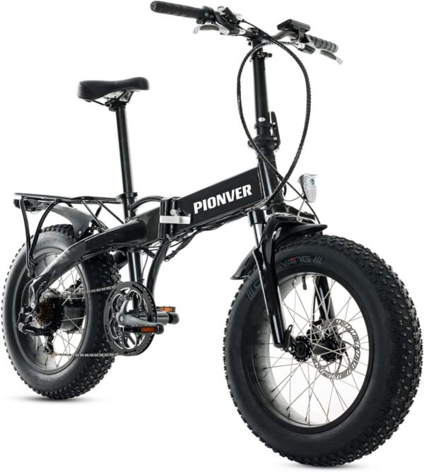 Elektriline jalgratas, 500W mootor, 20″ Laiad rehvid, Shimano 7-käiguline käigukast koos 15Ah eemaldatava akuga, kokkulapitav mägiratas