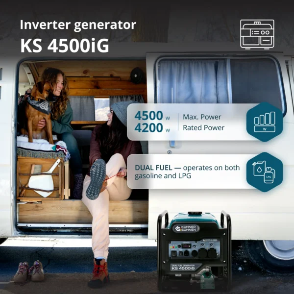 Invertergeneraator KS 4500iG - Image 7