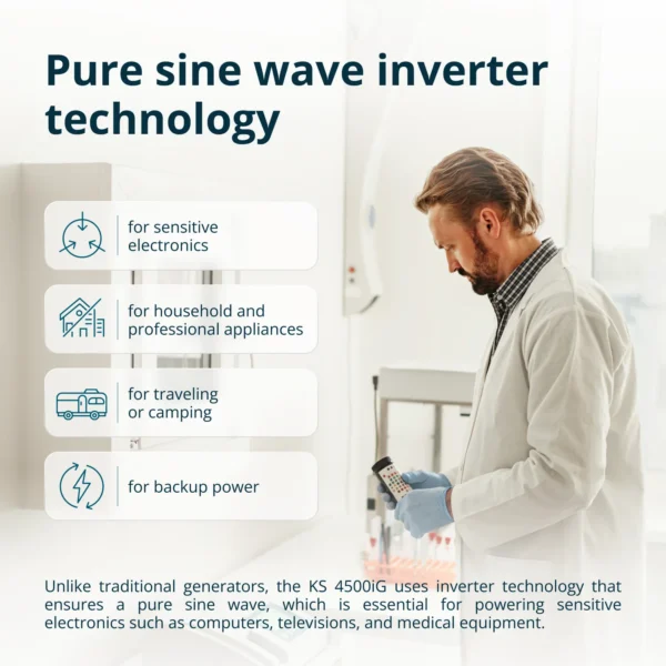 Invertergeneraator KS 4500iG - Image 8