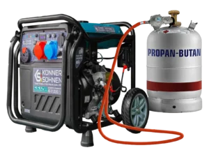 LPG/bensiin invertergeneraator KS 8100iEG 1/3