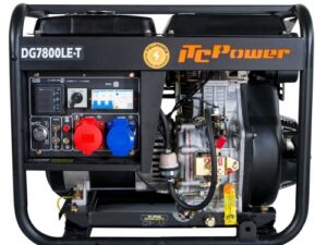 ITCPOWER DG7800LET diiselgeneraator 6000W 230V/400V