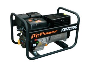 ITCPOWER bensiinimootoriga keevitusgeneraator KW220DC 230V